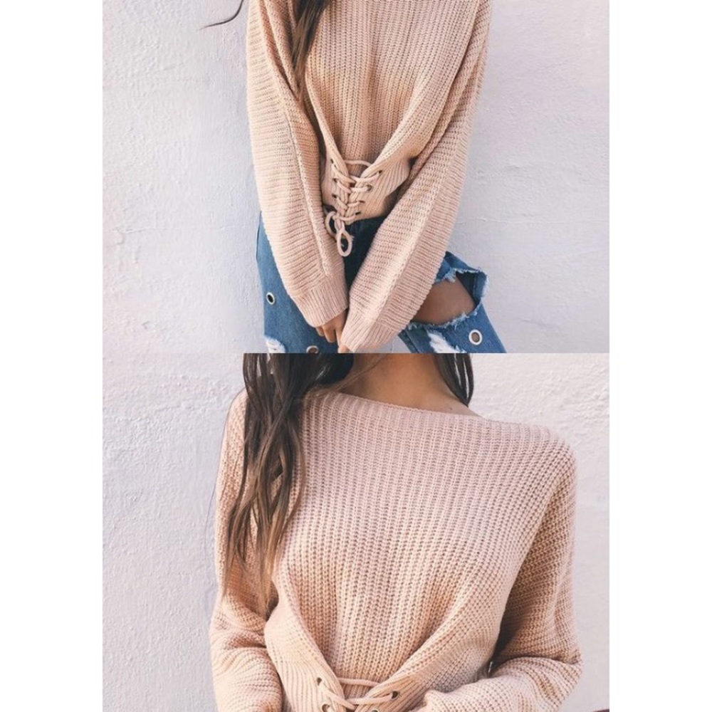 LF corset sweater